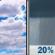 Today: A slight chance of rain showers between 1pm and 5pm. Mostly cloudy, with a high near 76. Southeast wind around 10 mph, with gusts as high as 25 mph. Chance of precipitation is 20%. Today: Mostly Cloudy then Slight Chance Rain Showers